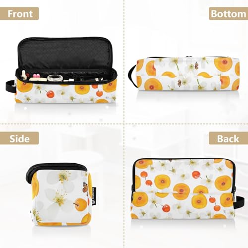 Bolsa organizadora para herramientas de cabello con tapete resistente al calor y cierre, para planchas, rizadores y secadores miniatura 5