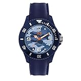 Grösse : Medium (40mm) Ice-Watch - Bastogne Blue - Men\'s (Unisex) wristwatch with silicon strap - 016293 (Medium)