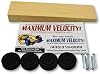 ¡Velocidad Máxima! Kits de Autos de Derby de Cuña | Paquete al por mayor de 12 autos de pino | Incluye 12 bloques de pino en cuña, ruedas y ejes de Velocidad Máxima. Paquete al por mayor para grupos de scouts y carreras de derby de bricolaje. 8
