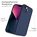 ORNARTO Shockproof Liquid Silicone Designed for iPhone 13 Case Gel Rubber Full Body Protection Anti-Shock Cover Case Drop Protection 6.1inch-Navy Blue ORNARTO Shockproof Liquid Silicone Designed for iPhone 13 Case Gel Rubber Full Body Protection Anti-Shock Cover Case Drop Protection 6.1inch-Navy Blue