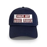 CafePress Worlds Best Tour Guide Cap Unique Adjustable Baseball Hat