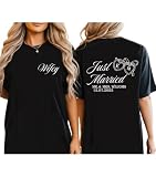 Just Married Shirts for Couples, Personalized...