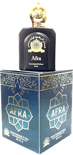 Premium attars and perfumes| Arabic & French Blend | Unisex Non-Alcoholic Roll-On Attars | Premium Perfumes for men, Premium Prefumes for Gifting Sweet & long lasting, Perfumes and rollon attars Alcohol free - AFRA-20ml