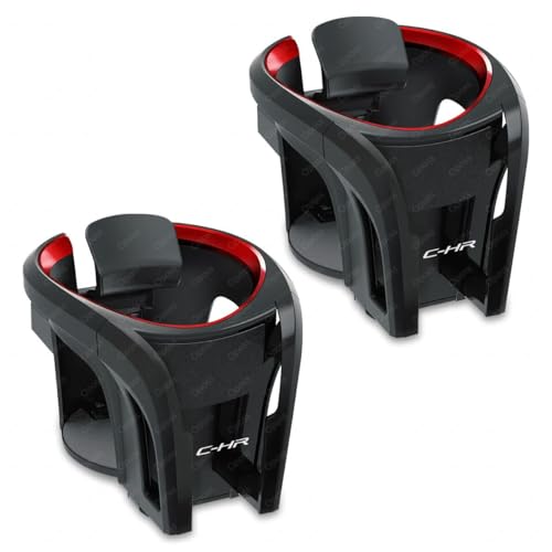 C-HR ドリンクホルダー車カップホルダー スマホホルダー付き CHR ZYX10 ZYX11 NGX50 車内用品ドリンクホルダー車カップホルダースマホホルダー付きエアコン吹き出し口運転席用 丸型 車載カップホルダー汎用性2in1自動適応弾性クリップ取付