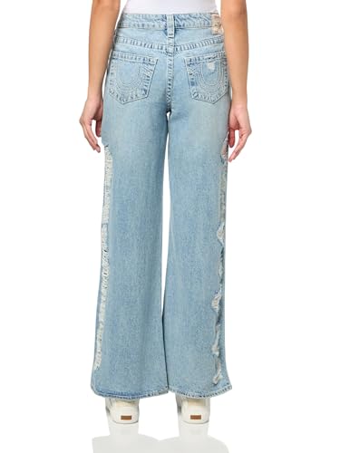 True Religion Women's Heavily Destroyed Bobbi Baggy Jeans - Relaxed Fit2