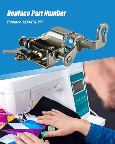 Pie zurcido para máquina de coser compatible miniatura 3