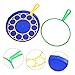 FELTECHELECTR 3pcs Outdoor Bubble Tools for Creative Blowing Bubble Ring for Boys and Random for All Seasons Random Color