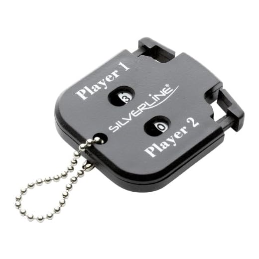 Golf scorer teller voor 2 spelers scoretellers