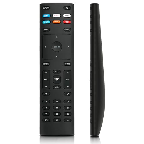 XRT136 Replacement Remote Control fit for Vizio Smart TV D39f-F0 E43-F1 D43-F1 D50-F1 E50-F2 D55-F2 M55-F0 D65-F1 E70-F3 M70-F3 P75-F1 E75-F2