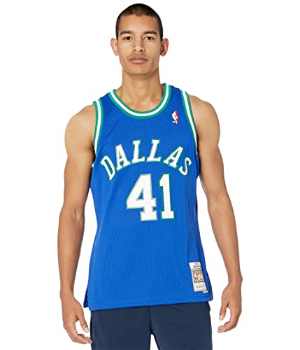 Camiseta Dallas Mavericks Mitchell Ness de algodon para vestir el fin de semana o ver la nba