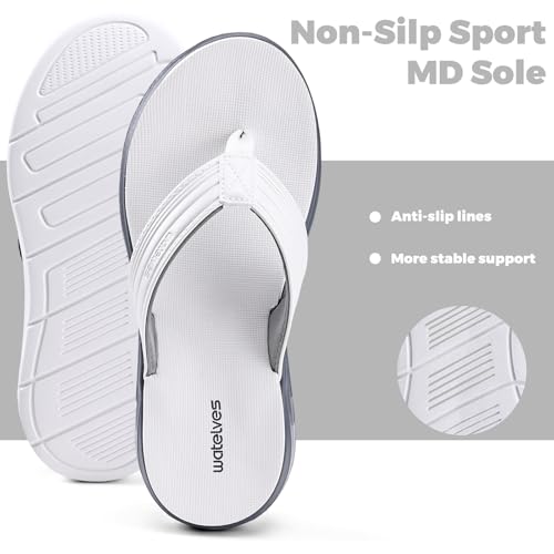 Image of WateLves Girls Flip Flops Non-Slip Casual Thong Sandals Summer Sandal Shoes for Beach Swim Pool (Little Kid /Big Kid)