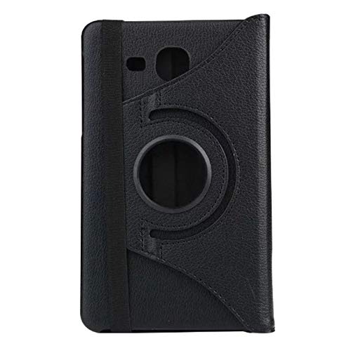 Capa Giratória Tablet Samsung Galaxy Tab A 7 T285 T280 + Película de Vidro - Preta