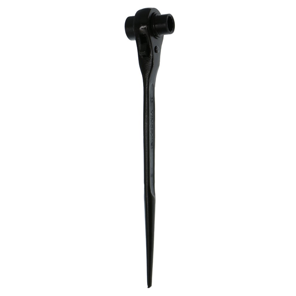Eqwqsixd Black Scaffolding Scaffold Podger Ratchet Spanner Ratcheting Wrench 12-14Mm