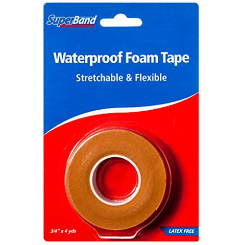 4 X Medical Tape Foam Waterproof First Aid 3/4" X 4 Yard Adhesive Hypoallergenic #TOP3