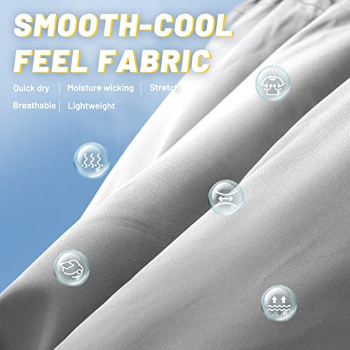 Image of MIER Men's Workout Running Shorts Lightweight Active 5 Inches Shorts with Pockets, Quick Dry, Breathable