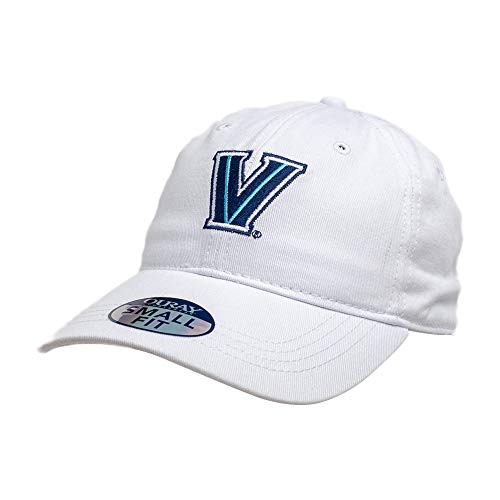 NCAA Villanova Wildcats Women's Small Fit Epic Cap, Adjustable, White