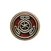 lukuhan Hecate symbole motif concave rond verre glace boîte Sticker l'aimant regrigenater