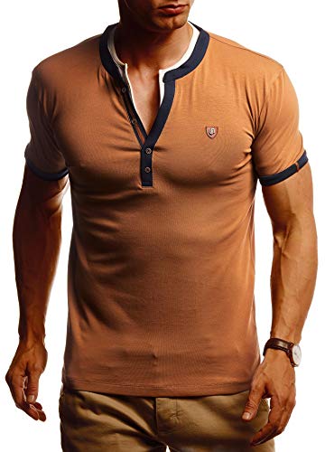 T-shirt d'été à manches courtes LN55175 basique homme col rond noir blanc vêtement slim fit garçon