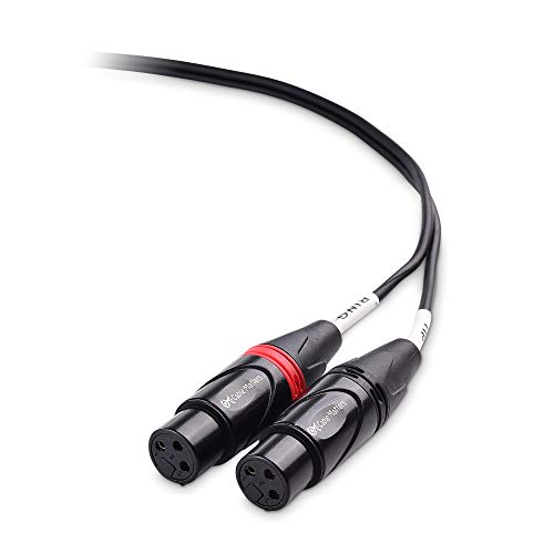 Cable Matters 3.5Mm 1/8 Inch Trs To 2 Xlr Cable 10 Ft, Male To Female Aux To Dual Xlr Breakout Cable #TOP3