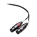 Cable Matters 3.5mm 1/8 Inch TRS to 2 XLR Cable 6 ft, Male to Female Aux to Dual XLR Breakout Cable
