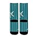 susiyo Teal Meteor Blue Star Hiking Socks Boy Girls - Cushioned Crew Socks for Kids Soft, Breathable & Seamless Toe for All-Day Comfort