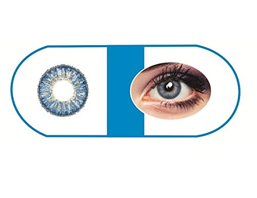 Affaires Power Color Contact lenses Quarterly Disposable Sapphire Blue Coloured contact lens (Sapphire Blue, -4.00) (B07M5NZPY7) Amazon Price History, Amazon Price Tracker