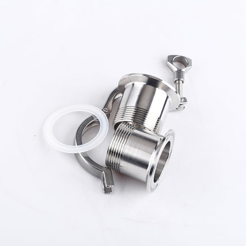 1/4インチ 3/8インチ 1/2インチ 3/4インチ 1インチ 1-1/4インチ 2インチ トライクランプカバー スレッドフェルー