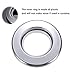 Ailejia Stainless Steel Curtain Grommets DIY Rings Eyelet Metal Grommet Kit Ring Inner Diameter 1-9/16