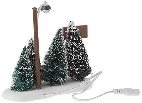 Department 56 Acessórios para vilarejos estatueta de árvore de Natal