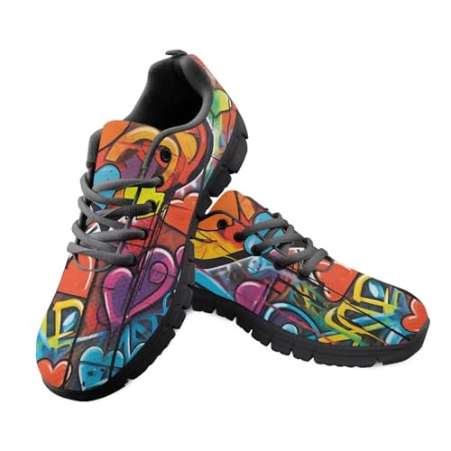 SYtrade Women's Play Canvas Sneaker Flat Walking Shoes4