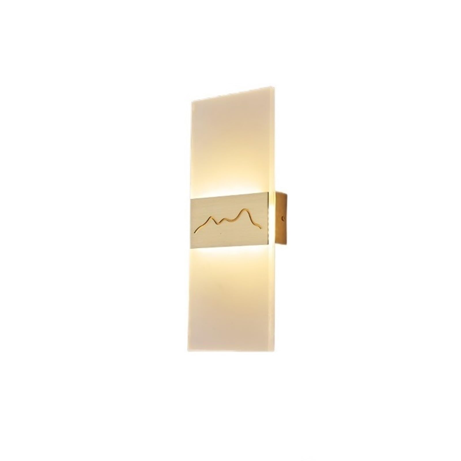ZYYANSHOP Wall lamp Personalized Creative Bedroom Bedside Lamp Copper TV Cabinet Background Wall
