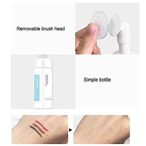Zjchao 150Ml/5.07Fl Oz Acid Cleansing Mousse Face Cleanser, Soft Deep Skin Care Makeup Remover With Skin Cleansing Head, Hypoallergenic Mild Cleansing Lotion #TOP2