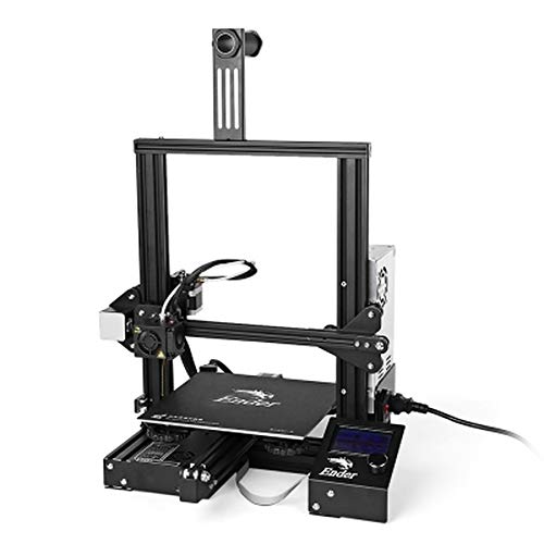 Imprimante 3D Ender-3 en kit avec cadre en acier robuste et écran LCD de contrôle