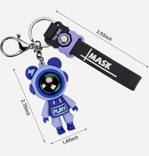 Image of Keychains For Girls Boys, Cute Pendant Keychains Accessories, Cute Kawaii Key ring Purse Backpack, Key Chain Accessories Wristlet Key chain Car Charms