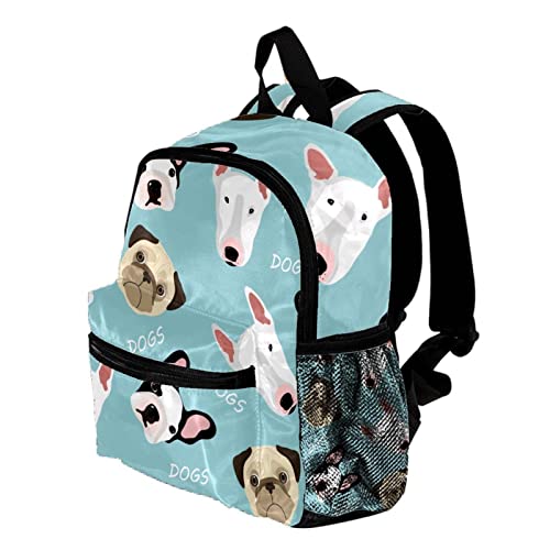 Sac à dos pour filles et garçons motif chiens mignons pour ne plus perdre le doudou