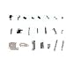 Full Set Small Metal Internal Bracket Replacement Parts Shield Plate Kit for Iphone 6 4.7''