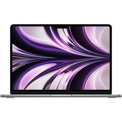 Image of 2022 Apple MacBook Air with Apple M2 Chip (13-inch, 8GB RAM, 1TB SSD Storage) (QWERTY English) Space Gray (Renewed)
