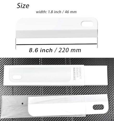 Mini Soft Rubber Window Squeegee Window Scrubber Scraper Glass Cleaning Squeegee Tool for Glass,Shower Door,Mirrors,Bathroom,Kitchen Countertops,Car Windshield