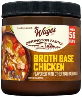 Orrington Farms Natural Broth Base & Seasoning, Chicken, 12 Ounce
