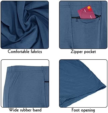LaseVe 3/6 Confezioni Uomo con Due Tasche Segrete Anteriori Tasca Boxer Viaggio Morbidi Mutandine Intimo con Cerniera (Color : Gray-3 Packs, Size : L