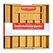 Utopia Kitchen Bamboo Cutlery & Knives Tool Tray - 8 Compartments - Expandable Organizer