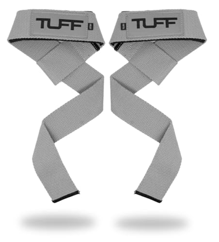Tuff Lifting Straps - Wrist Straps for Weightlifting, Deadlifts, Powerlifting,