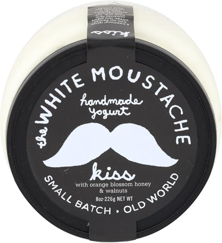 The White Moustache Yogurt Greek Style Orange Blossom Honey Walnut 8 Ounce