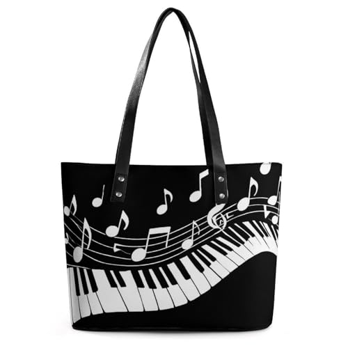 Bolso Tote De Cuero Suave Para Mujer miniatura 1