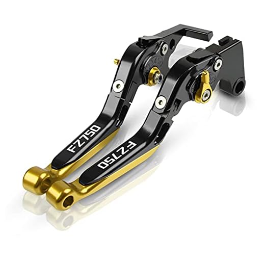 Kopplingsbromshandtag Motorcykeljusterbara Bromkopplingshandtag För YAMAHA FZ750 FZ 750 1985 1986 1987 1988 (Färg : E)