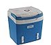 EZetil Glacière électrique portable Bleu-blanc – 12 V et 230 V – Pour voiture, camion, bateau, prise de courant