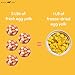 BLACK FOX Freeze-Dried Chicken Egg Yolk Dog Treats | Topper | Cat Treats | 4oz Single Ingredient, Raw, Healthy, All Natural, Human Grade, Digestion & Hairball Control
