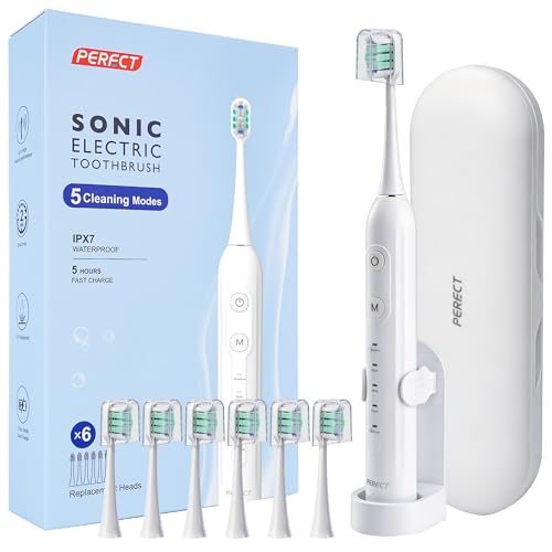 Brosse à dents électrique adultes PERECT idéale pour les voyages