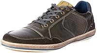 Wild Rhino Men's Crest Casual Shoe, Black Rub, EU 43/US 10