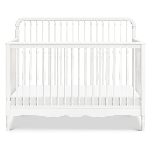 NAMESAKE Liberty 4-in-1 Convertible Spindle Crib in Warm White